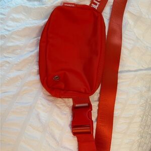 lululemon athletica Orange Crossbody Belt Bag